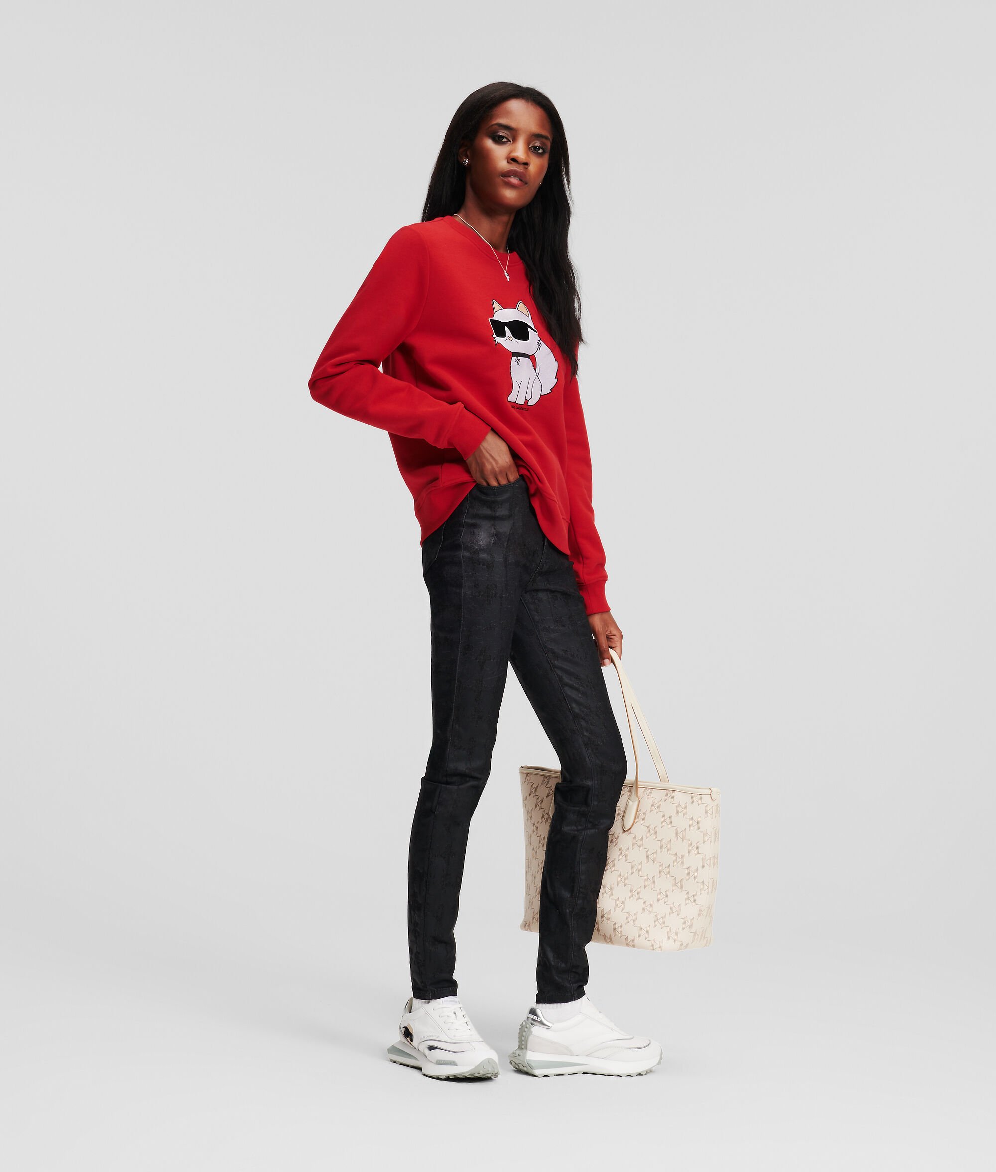 (image for) Simple KARL IKONIK CHOUPETTE SWEATSHIRT